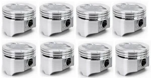 SILVOLITE Dished Cast Pistons Set/8 for Ford FE 390 1968-76+Mercury 410 STD - Picture 1 of 3