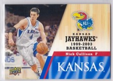 2013 Upper Deck University of Kansas Nick Collison #67