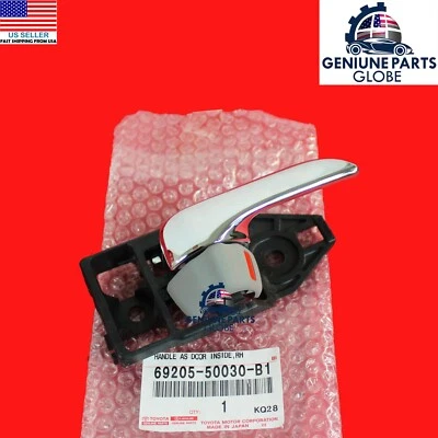 MANIJA INTERIOR PUERTA DELANTERA DERECHA ORIGINAL OEM LEXUS 01-06 LS430 GRIS 69205-50030-B1 Foto 1 de 4