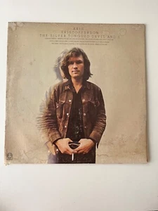 Kris Kristofferson Silver Tongued Devil And I LP Columbia 30679 Orig Inner VG - Picture 1 of 10