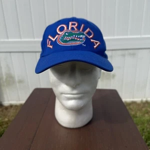 VINTAGE Sports Specialties Florida Gators Hat Cap Fitted Large Blue Football Gym - Picture 1 of 9