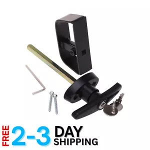 Complete Shed Door Lock Kit with Durable T-Handle & Easy Installation Features - Picture 1 of 11