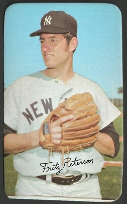 1971 TOPPS BASEBALL #13 FRITZ PETERSON - EXCELLENT CONDITION - Image 1 of 2