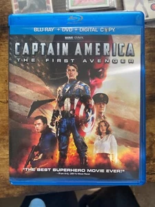 CAPTAIN AMERICA THE FIRST AVENGER, BLU RAY + DVD - Foto 1 di 1