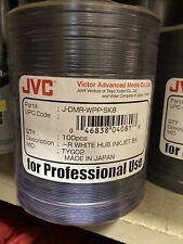 JVC Inkjet Tayo Yuden DVD-R pack of 100 blank dvds
