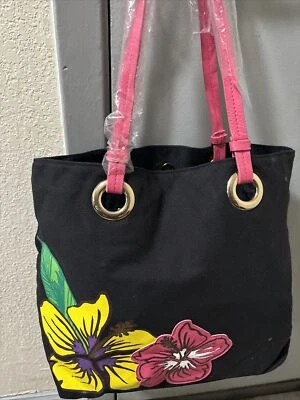 Bolso de mano Avon con apliques tropicales Foto 1 de 4