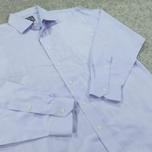 Jos A Bank Dress Shirt Mens 16.5 - 34 Button Down Tailored Fit Wrinkle Free - Picture 1 of 9