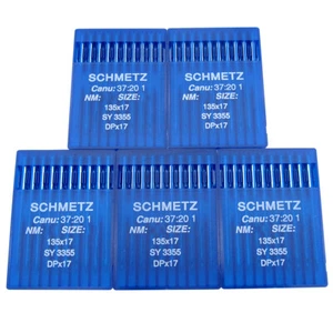 50 SCHMETZ 135X17 INDUSTRIAL WALKING FOOT MACHINE NEEDLES DPX17 SY3355 - Picture 1 of 3