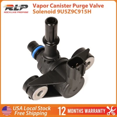 EVAP Vapor Canister Purge Valve Solenoid 9U5Z9C915H for Ford F-250 F-350 Mustang - Image 1 of 4