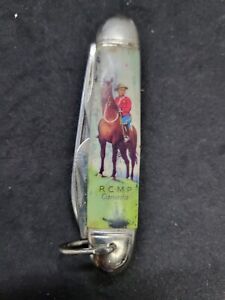 Vintage Richards Sheffield RCMP Royal Canadian Mounted Police Pocket Knife Etc.