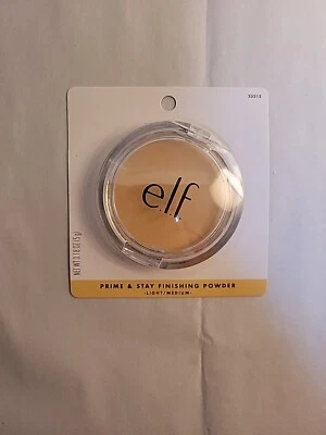 E.L.F. Prime & Stay Finishing Powder - Light/Medium 0.18 Oz 23212 - Image 1 of 3