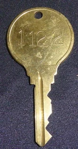 Vintage Brass Room Key from the Westward Look Resort, Tucson AZ - Picture 1 of 3