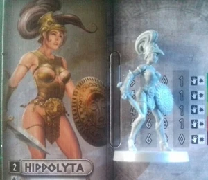Hipólita higuera y tarjeta batallas míticas Panteón monolito juego de mesa mitos griegos héroe - Imagen 1 de 1