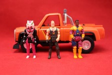 KENNER M.A.S.K. Firecracker Jacques LeFleur Bruno Sheppard Action Figure Lot '85