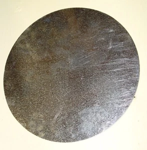1-pc round galvanized sheet metal disks - 22" diameter - crafts - hobbies - disc - Picture 1 of 1