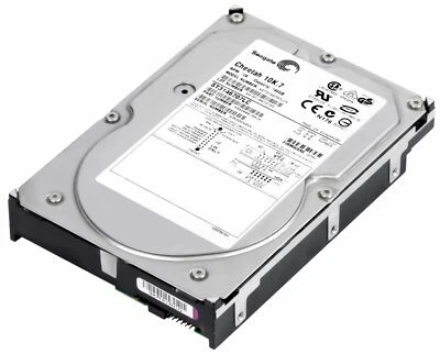 Hard Drive Seagate Cheetah ST3146707LC 146GB 10000U/Min SCSI U320 80-PIN 3.5 " - Image 1 of 3