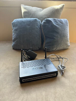 Verizon D Link High Speed Internet DSL Wireless Modem Router DSL-2750B - Image 1 of 3