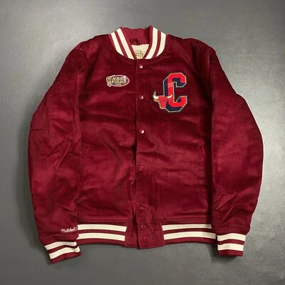 100% Authentic Chicago Bulls Mitchell Ness 1996 NBA Finals Varsity Jacket Size M - Image 1 of 4