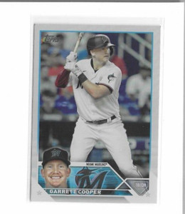 2023 Topps Rainbow Foil Garrett Cooper #321 Marlins