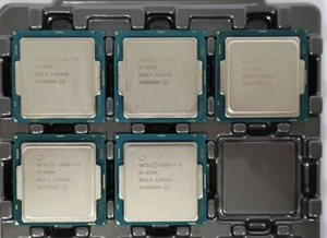 Lot of 5 Intel Core i5 6500 3.2GHz Quad Core LGA 1151 Processor CPU SR2L6 SR2BX - Picture 1 of 3