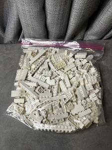 Lego Piezas Surtidas Piezas Variedad Color Blanco Juguete 1 Lb - Imagen 1 de 4