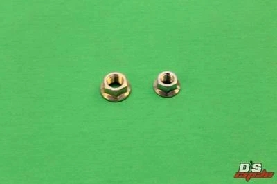 Новая из старых запасов оригинальная гайка карданного вала Kawasaki 8 мм KL250 KL600 ZX600 ZX750 92015-1406 QTY2 - Изображение 1 из 3