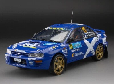 Sunstar 1/18 Subaru 555 #15 Alister Mcrae / Stuart Loudon-Mythical Auto - Immagine 1 di 4