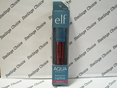 ELF Aqua  Beauty Radiant Gel Lip Tint #57041 Dewy Berry - Image 1 of 2