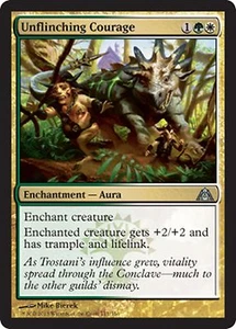 *MRM* FR/VF 4x Courage in�branlable (Unflinching Courage) MTG Dragons maze - Picture 1 of 1