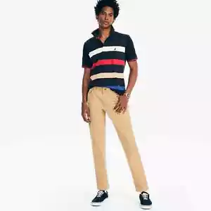 Pantalón Nautica Slim Fit elástico tostado, ELIGE LA TALLA - Imagen 1 de 5