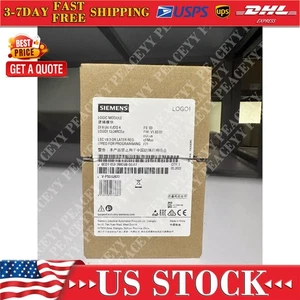 New Siemens 6ED1 052-2MD08-0BA1 6ED1052-2MD08-0BA1 LOGO 12/24RCEO logic module - Picture 1 of 6