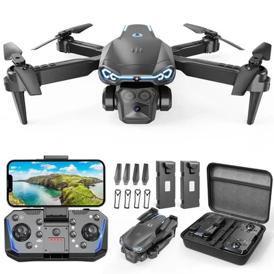 Drone with Camera 1080P HD, FPV Foldable Drone for Adults Kids, One-Key Take ... - Image 1 of 4