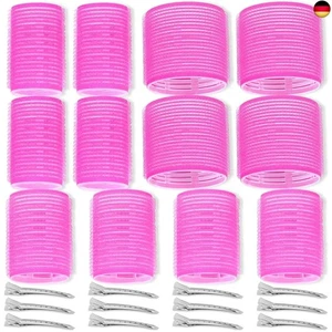 Lockenwickler, selbsthaftend, 24-teiliges Set mit 12 hitzebeständigen  - Bild 1 von 7