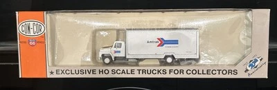 Con-Cor 28' Van Truck Amtrack Commissary  0004-001088 Boxed NOS HO Scale - Image 1 of 3