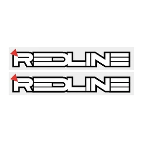 Redline - 1986 Fork decals - White Red - Old school bmx - Picture 1 of 1