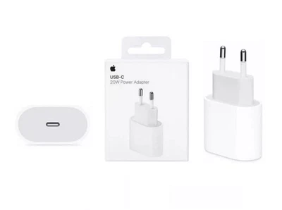Apple Original 20W USB-C TYP-C Schnell Ladeadapter Ladegerät Netzteil weiss - Bild 1 von 3