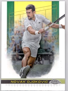 2024 Topps Chrome Tennis - #1 Novak Djokovic - Foto 1 di 2