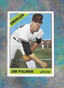 2021 Topps Series 1 70 Years Of Topps Jim Palmer Iconic Reprint Orioles - Picture 1 of 2