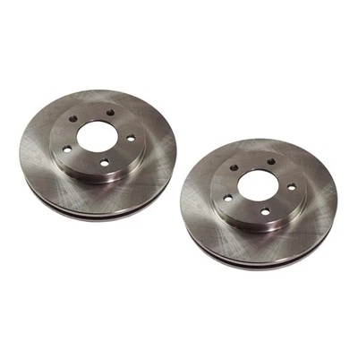 For Pontiac Aztek 2001-2005 Brake Discs Driver And Passenger Side Pair Cast Iron - Image 1 of 4