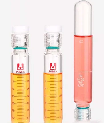 Exceptionally Durable High-Pressure Tubes Borosilicate Glass, 5ml-150ml Capacity - Image 1 of 4