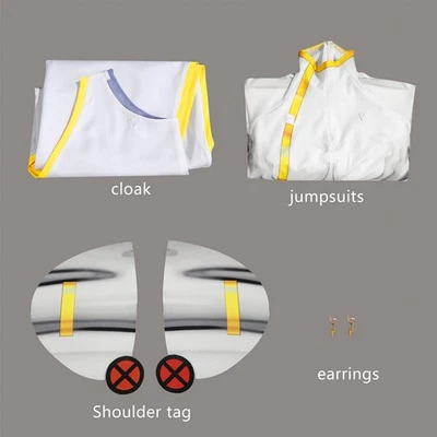 X-Men 97 Tormenta Ororo Munroe Juegos con disfraces Mono Mujeres Body Disfraz Halloween% Foto 1 de 4