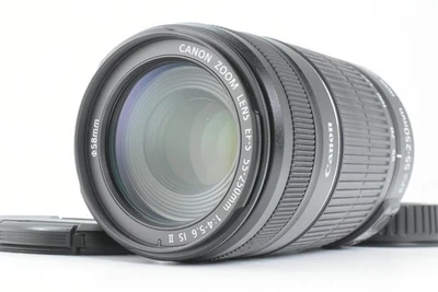 [No extra costs!] CANON EF-S 55-250mm F4-5.6 IS II Zoom Lens From JP Near Mint#4 - Image 1 of 4