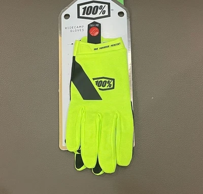 NWT 100% Ridecamp Men's Cycling Gloves - M   (G30) - Image 1 of 4