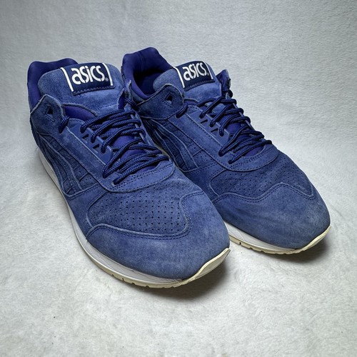 Sneakers Asics Gel Respector blu stampa H6V0 taglia 10