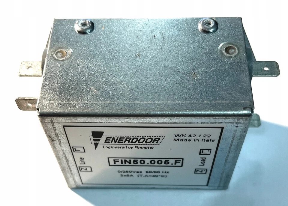 Genie Terex ENERGOOR FIN50.005.F 0/250 VAC 50/60 Hz 2x5A - Photo 1/1