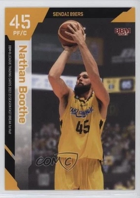 2022-23 BBM BLeague Fast Break 1st Half Nathan Boothe #006 - Image 1 of 2