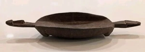 Antique Sepik River Papua New Guinea Meat Bowl Croc Primitive Oceanic Tribal Art - Picture 1 of 14