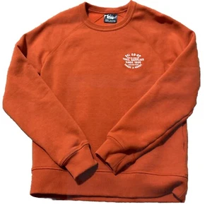 REI Co-Op Crew Neck Sweatshirt Orange Unisex Size XSMALL - Picture 1 of 7