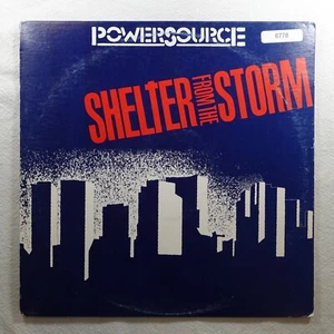 Powersource Shelter From The Storm Record Album Vinyl LP - Foto 1 di 4