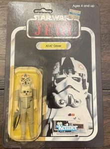 Vintage Kenner Star Wars AT-AT DRIVER ROTJ 65 B Back MOC Sealed UNPUNCHED 39379 - Picture 1 of 6